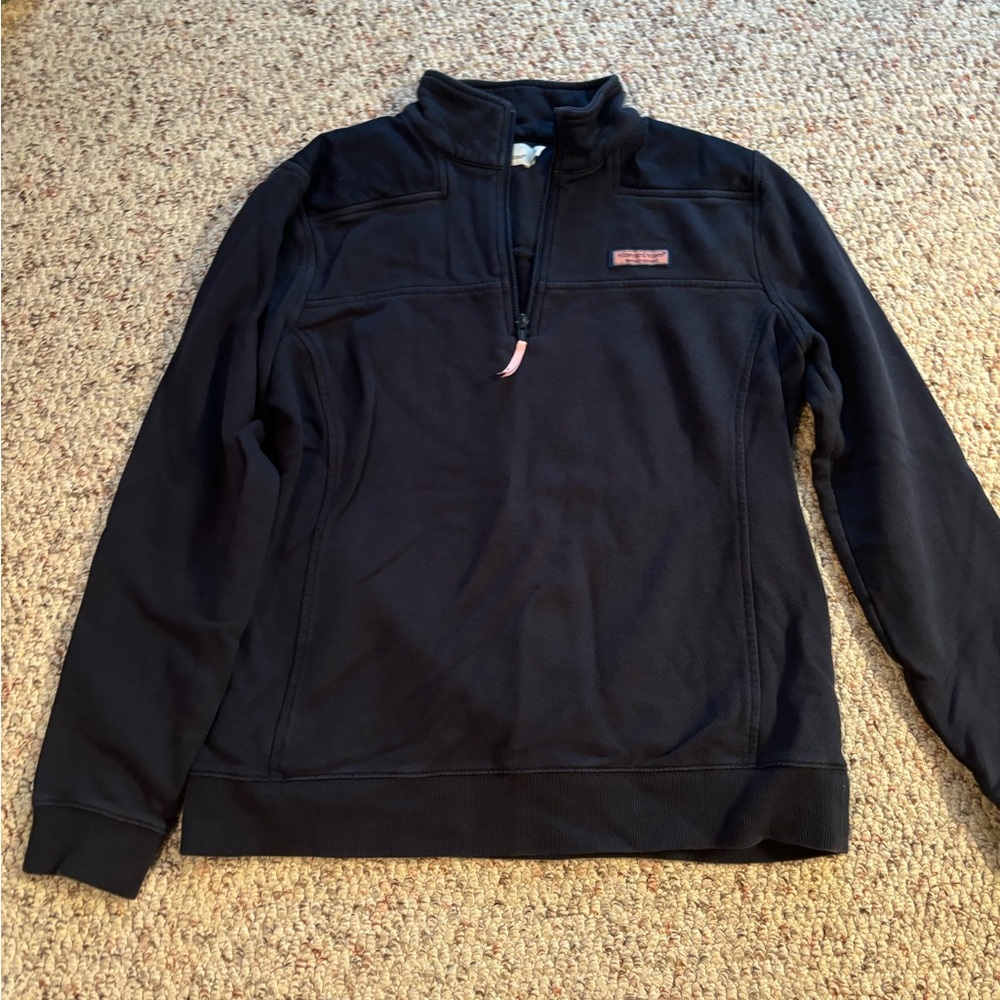 Vineyard Vines half zip navy blue sweatshirt